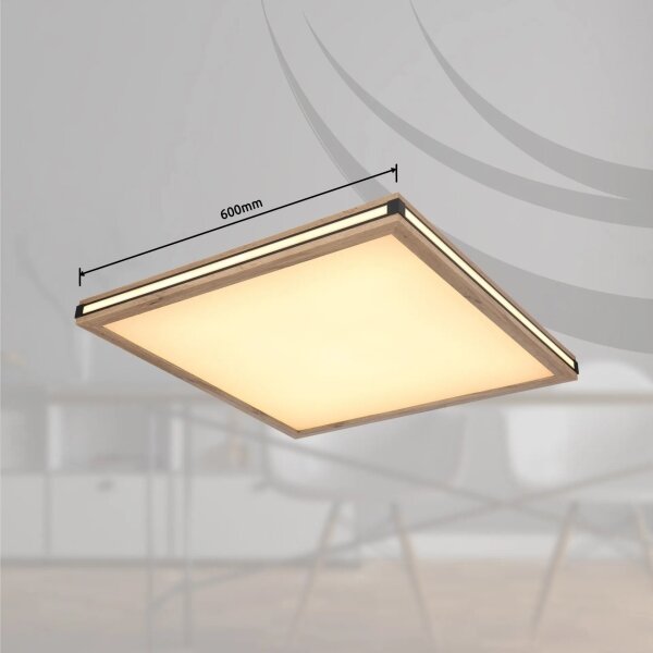 Globo 41589D3 - Plafoniera LED dimmerabile CARLA LED/36W/230V 3000K 60x60 cm