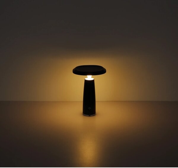 Globo 21022 - LED Lampada da tavolo ricaricabile dimmerabile BOWIE LED/1,2W/3,7V 1500mAh 3000K