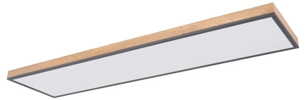 Globo 416080WD5-CCT - Plafoniera da soffitto a LED dimmerabile DORO/36W/230V 2700-6500K + telecomando marrone