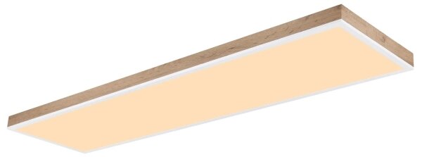 Globo 416080WWD5-CCT- Plafoniera LED dimmerabile DORO LED/36W/230V 2700-6500K + telecomando marrone