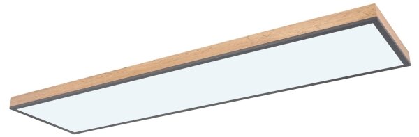 Globo 416080WD5-CCT - Plafoniera da soffitto a LED dimmerabile DORO/36W/230V 2700-6500K + telecomando marrone