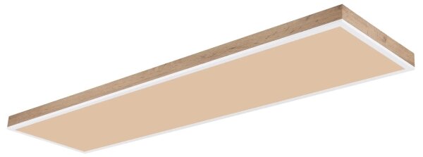 Globo 416080WWD5-CCT- Plafoniera LED dimmerabile DORO LED/36W/230V 2700-6500K + telecomando marrone