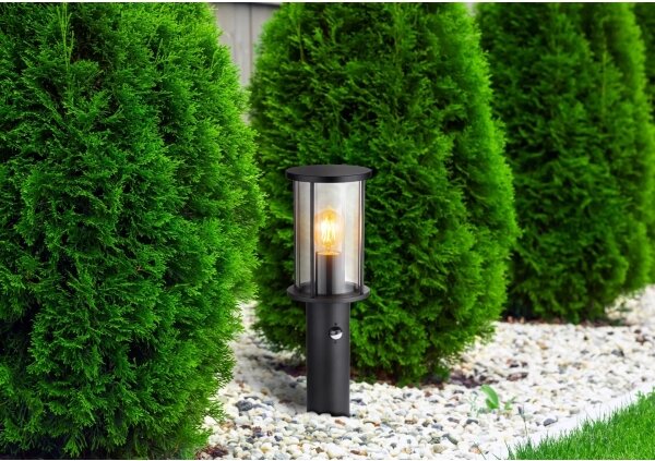 Globo 31361S - Lampada da esterno con sensore GRACEY 1xE27/60W/230V IP54 45cm