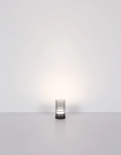 Globo 21012S -Lampada da tavolo LED da esterno PIXY LED/2W/3,7V 2700/4000/6500K IP44 grigio