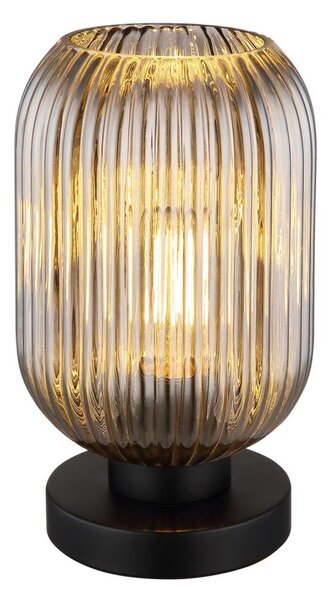 Globo 15469TS - Lampada da tavolo NORMY 1xE27/40W/230V grigio