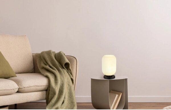 Globo 15469TO - Lampada da tavolo NORMY 1xE27/40W/230V bianco