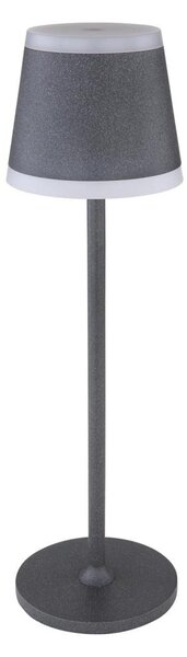 Globo 58433G - Lampada da tavolo LED dimmerabile RIDLEY LED/4,6W/3,7V 3000K grigio