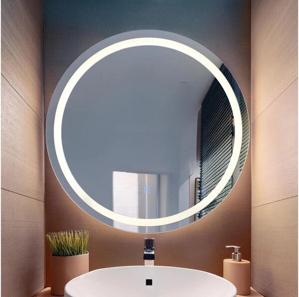 Globo 84033 - Specchio LED dimmerabile con retroilluminazione RIVAS LED/10W/230V 4000K d. 55 cm