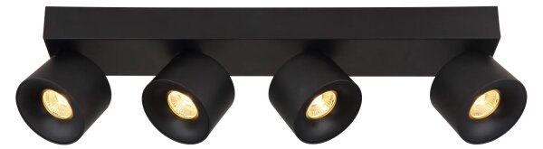 Globo 56961-4B - Faretto LED RAE 4xLED/6W/230V nero