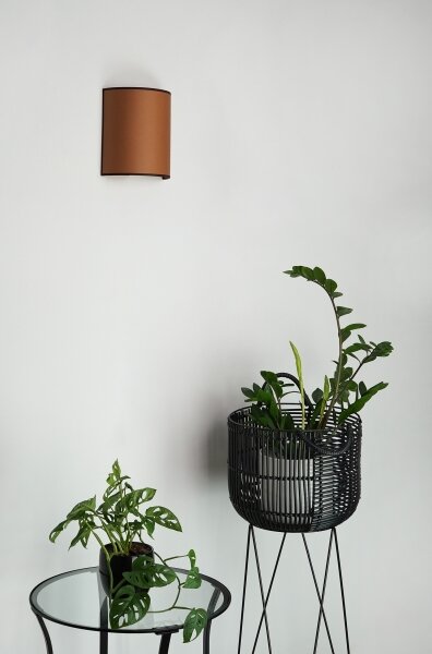 Brilagi - Applique SEMI 1xE27/15W/230V diametro 20 cm marrone