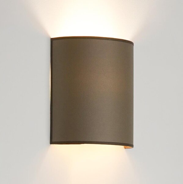 Brilagi - Applique SEMI 1xE27/15W/230V diametro 20 cm marrone