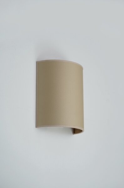 Brilagi - Applique SEMI 1xE27/15W/230V diametro 20 cm beige