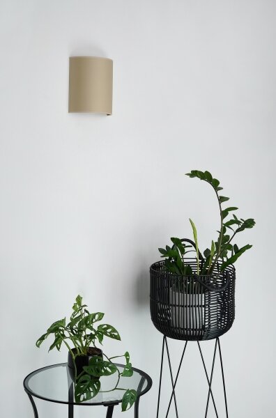 Brilagi - Applique SEMI 1xE27/15W/230V diametro 20 cm beige