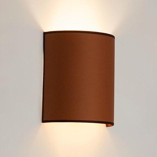 Brilagi - Applique SEMI 1xE27/15W/230V diametro 20 cm marrone