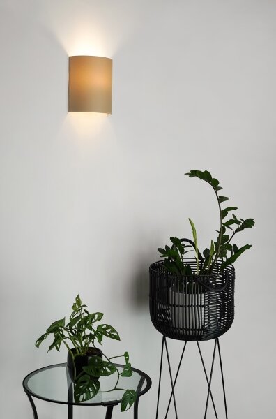 Brilagi - Applique SEMI 1xE27/15W/230V diametro 20 cm beige