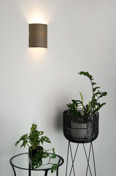 Brilagi - Applique SEMI 1xE27/15W/230V diametro 20 cm marrone
