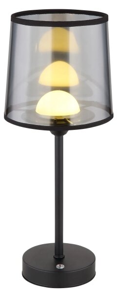 Globo 21008S - Lampada da tavolo LED dimmerabile LUNKI LED/2,5W/3,7V 2700/4000/6500K nero