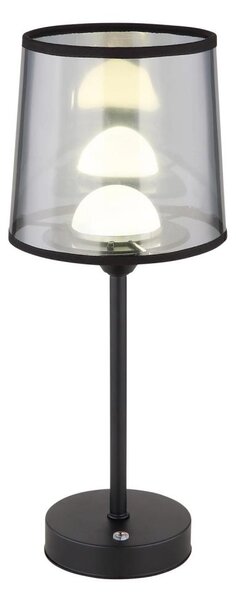 Globo 21008S - Lampada da tavolo LED dimmerabile LUNKI LED/2,5W/3,7V 2700/4000/6500K nero
