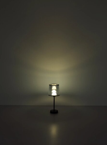 Globo 21008S - Lampada da tavolo LED dimmerabile LUNKI LED/2,5W/3,7V 2700/4000/6500K nero