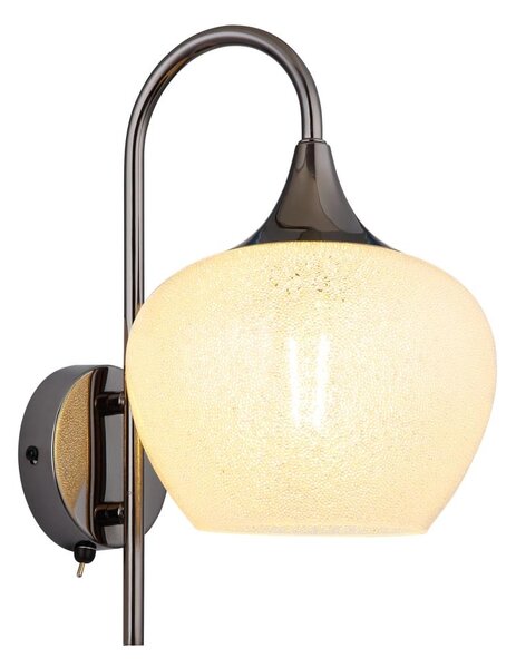 Globo 15548WK - Applique MAXY 1xE27/40W/230V bianco/antracite