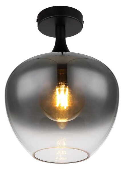 Globo 15548D - Plafoniera MAXY 1xE27/40W/230V fumé