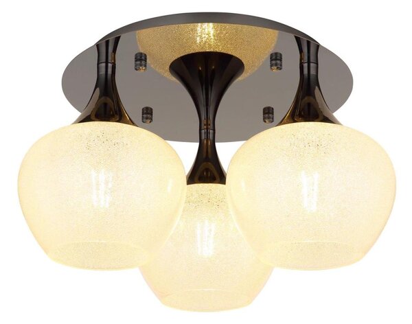 Globo 15548-3DK - Lampadario a plafone MAXY 3xE27/40W/230V antracite