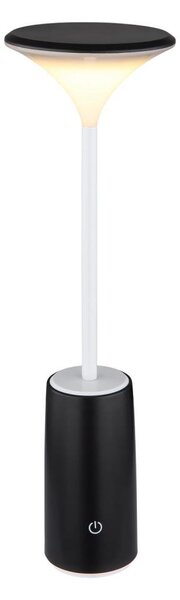 Globo 21020B - Lampada da tavolo LED dimmerabile QUIRIN LED/1,2W/3,7V 3000K nero