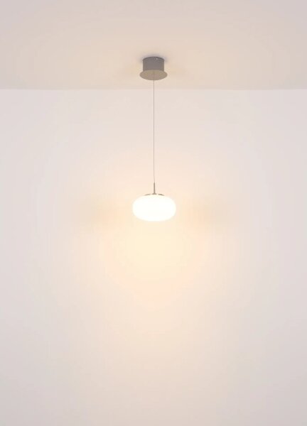 Globo 15744HN - Lampadario LED a sospensione con filo QUINTARA LED/6W/230V bianco