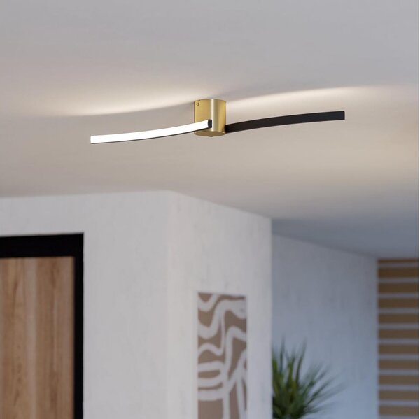 Eglo 901216 - Plafoniera LED AIETA LED/12W/230V 4000K nero