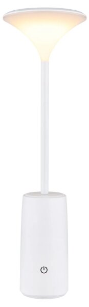 Globo 21020W - Lampada da tavolo LED dimmerabile QUIRIN LED/1,2W/3,7V 3000K bianco