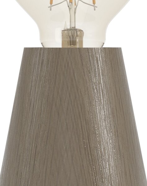 Eglo 44015 - Lampada da tavolo ASBY 1xE27/40W/230V marrone
