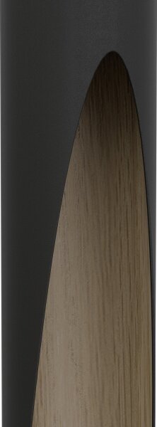 Eglo 901733 - Lampadario LED a sospensione con filo BARBOTTO 4xGU10/4,5W/230V 3000K nero/marrone