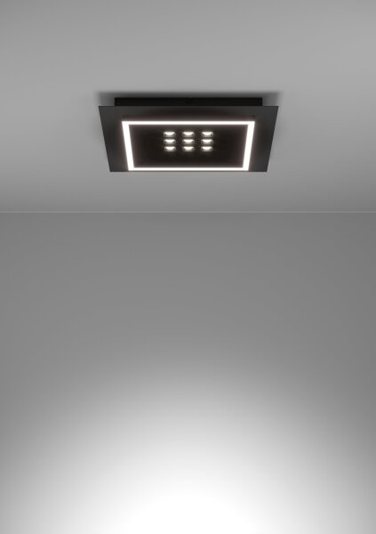 Eglo 901192 - Plafoniera LED dimmerabile BALAZOTE LED/21,4W/230V nero +RC