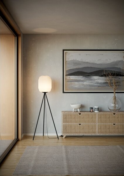 Eglo 44104 - Lampada con piedistallo BELGRAVE 1xE27/40W/230V
