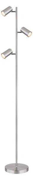 Globo 57910S - Lampada con piedistallo ROBBY 3xGU10/5W/230V cromo opaco