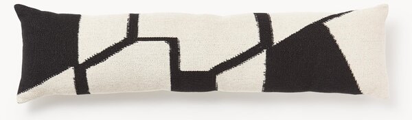 Cuscino XL tessuto a mano con motivo geometrico Asta