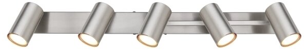 Globo 57911-5 - Faretto ROBBY 5xGU10/35W/230V cromo opaco