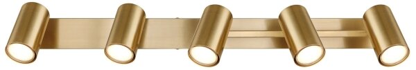 Globo 57911-5GO - Faretto ROBBY 5xGU10/35W/230V oro