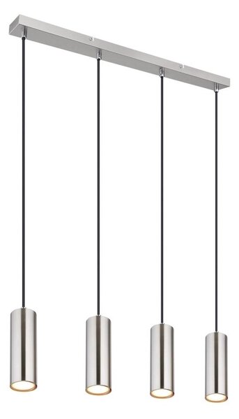 Globo 57911-4H - Lampadario a sospensione con filo ROBBY 4xGU10/35W/230V cromo opaco