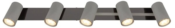 Globo 57911-5S - Faretto ROBBY 5xGU10/35W/230V grigio