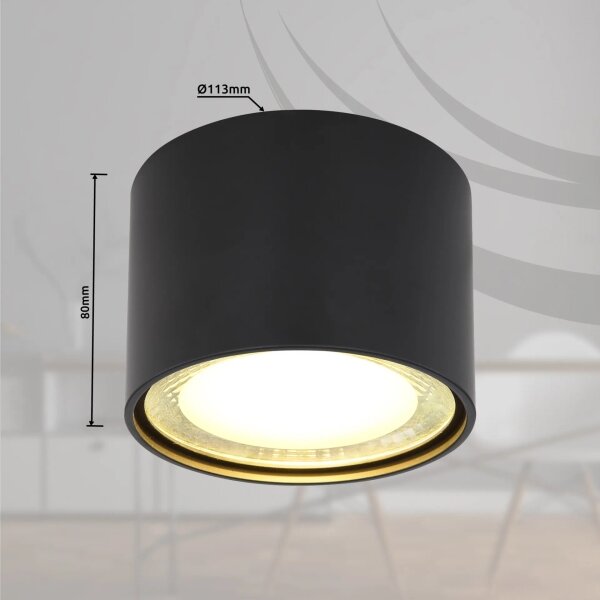 Globo 12007B - Plafoniera LED SERENA LED/12W/230V 3000K