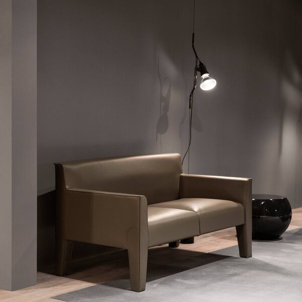 FLOS Lampada a sospensione PARENTESI, Nero, Soggiorno / Sala da pranzo, Metallo, Design, Lampada a sospensione