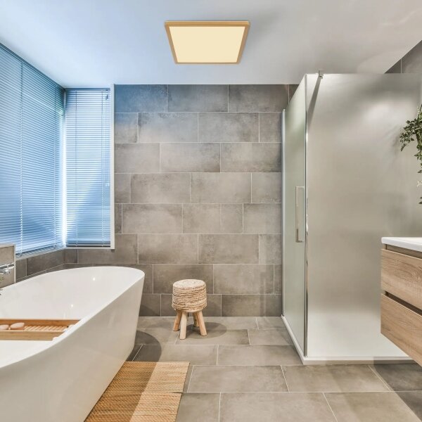 Globo 41563-18MM-Plafoniera LED dimmerabile da bagno SAPANA LED/18W/230V IP44