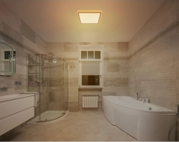 Globo 41563-18MM-Plafoniera LED dimmerabile da bagno SAPANA LED/18W/230V IP44