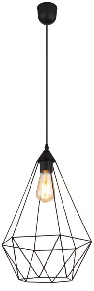 Globo 15745H1 - Lampadario a sospensione con filo ZACHARY 1xE27/60W/230V diametro 30 cm