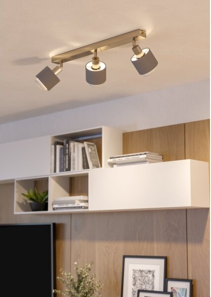 Eglo 901047 - Faretto BELLIZZI 3xE14/7,5W/230V