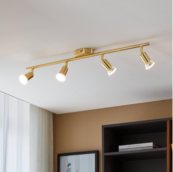 Eglo 33187 - Faretto LED BUZZ-LED 4xGU10/2,8W/230V 3000K oro