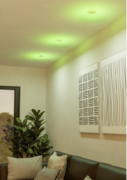 Eglo 901117- Set da 3 lampade da bagno LED RGB dimmerabili CALONGE 3,8W/230V IP44 + telecomando