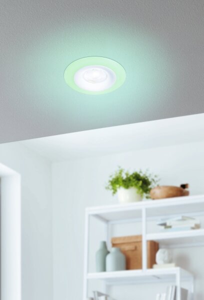 Eglo 901117- Set da 3 lampade da bagno LED RGB dimmerabili CALONGE 3,8W/230V IP44 + telecomando