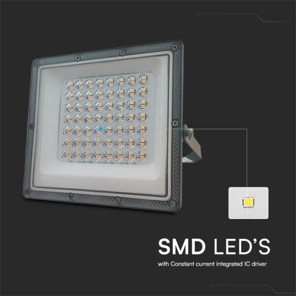Riflettore LED LED/50W/230V IP65 3000/4000/6500K grigio